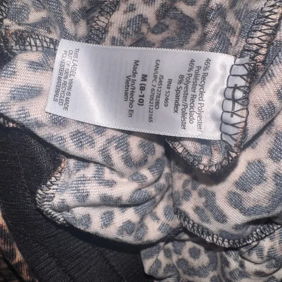 Leopard Print Pajama Pants - Picture 5 of 5